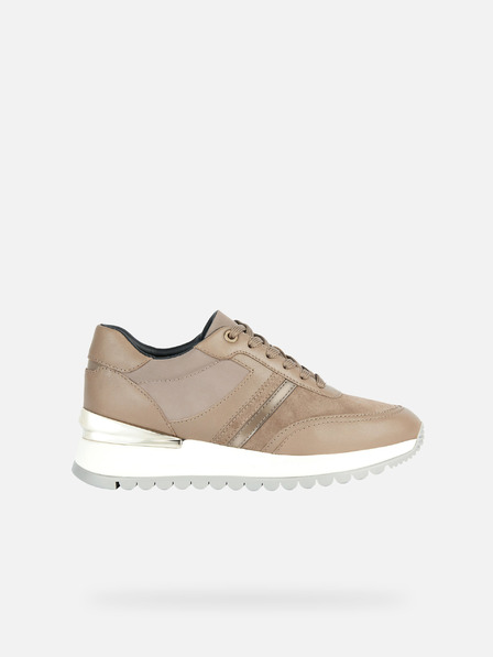 Geox Hnědé dámské tenisky Geox Desya