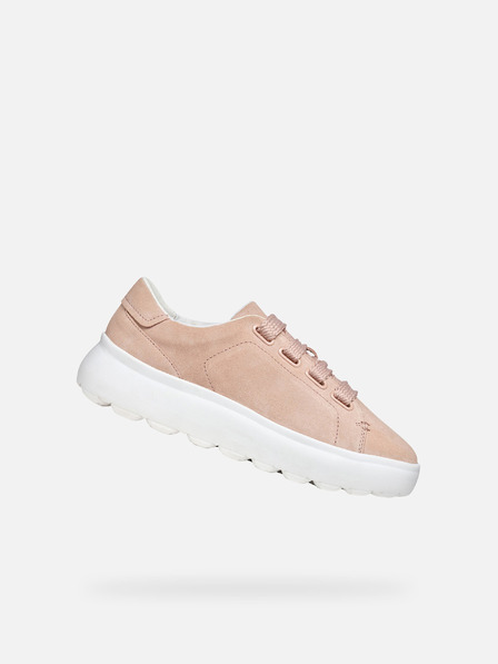 Geox Krémové dámské tenisky Geox Spherica EC4.1