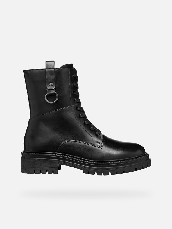 Geox Černá dámská kotníková obuv Geox Iridea