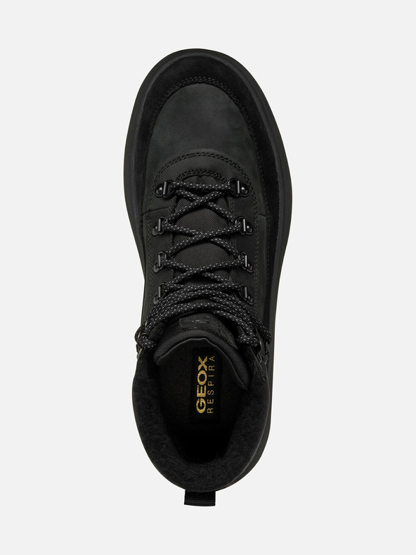 Geox Černá pánská kotníková obuv Geox Granito + grip b a