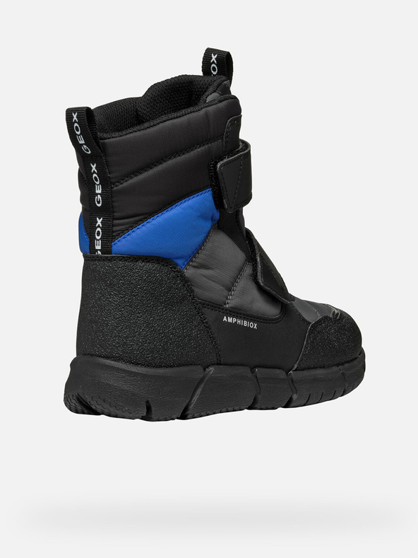 Geox Šedá chlapecká kotníková obuv Geox Flexyper  B Abx