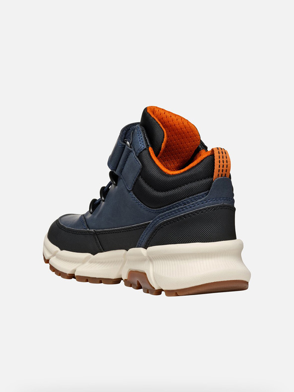 Geox Tmavě modrá chlapecká kotníková obuv Geox Flexyper Plus