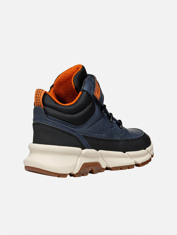 Geox Tmavě modrá chlapecká kotníková obuv Geox Flexyper Plus