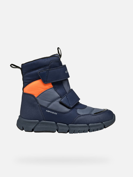 Geox Modrá chlapecká kotníková obuv Geox Flexyper  B Abx