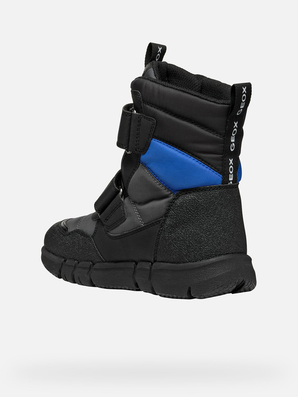 Geox Šedá chlapecká kotníková obuv Geox Flexyper  B Abx