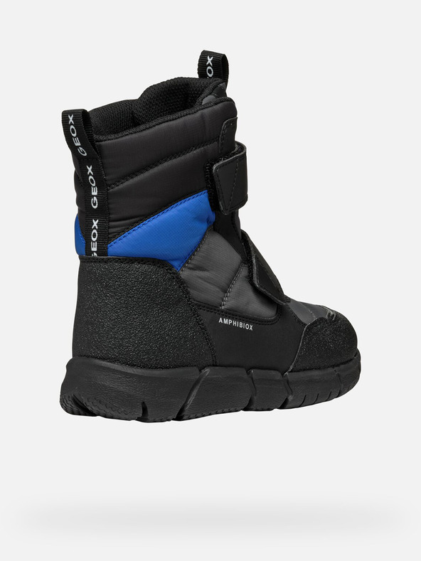 Geox Šedá chlapecká kotníková obuv Geox Flexyper  B Abx