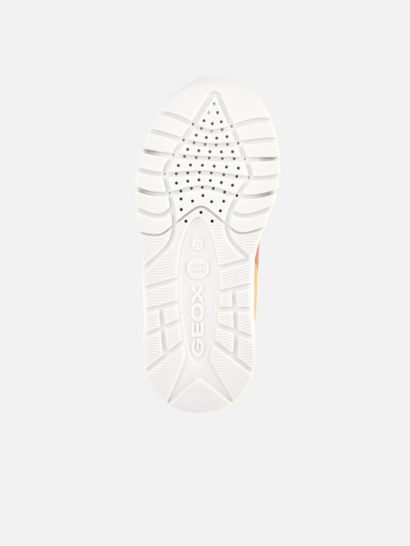 Geox Žluté chlapecké tenisky Geox Rooner B ABX