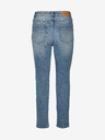 Vero Moda Modré straight fit džíny VERO MODA