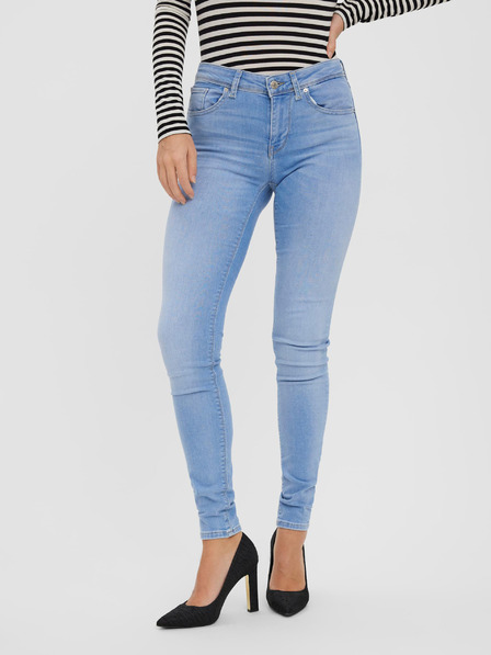 Vero Moda Světle modré dámské skinny fit džíny VERO MODA Lux