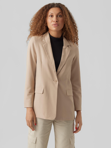 Vero Moda Béžové dámské sako VERO MODA Zelda