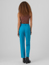 Vero Moda Modré dámské kalhoty VERO MODA Zelda