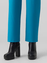 Vero Moda Modré dámské kalhoty VERO MODA Zelda