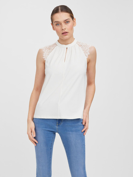 Vero Moda Bílá dámská halenka VERO MODA Milla