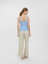 Vero Moda Světle modré dámské žebrované basic tílko VERO MODA Glory