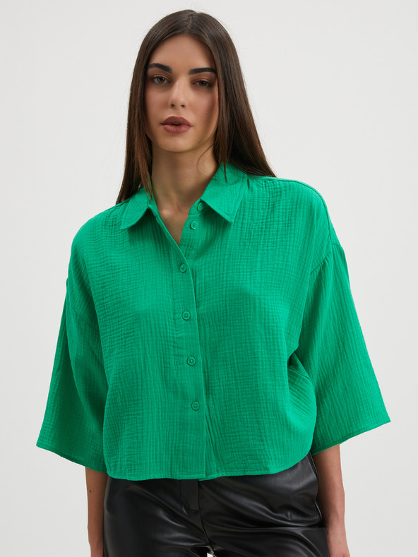 Vero Moda Zelená dámská košile VERO MODA Natali