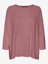 Vero Moda Starorůžový lehký svetr VERO MODA Nellie