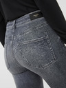 Vero Moda Šedé dámské skinny fit džíny VERO MODA Lux