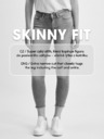 Vero Moda Šedé dámské skinny fit džíny VERO MODA Lux