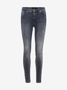 Vero Moda Šedé dámské skinny fit džíny VERO MODA Lux