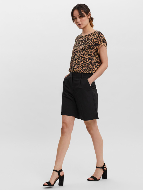 Vero Moda Černé dámské kraťasy VERO MODA Zelda