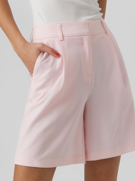 Vero Moda Světle růžové dámské kraťasy VERO MODA Zelda