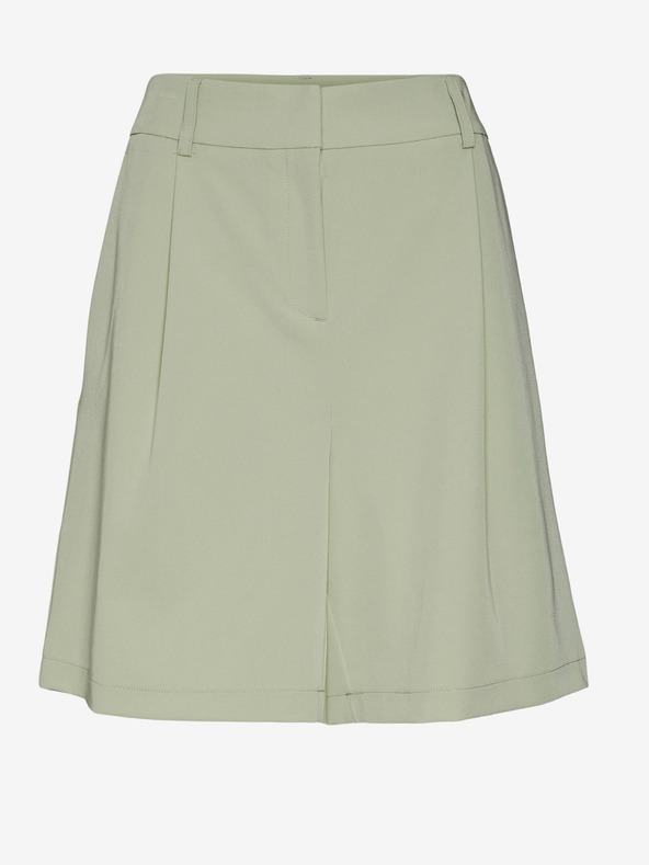 Vero Moda Světle zelené dámské kraťasy VERO MODA Zelda