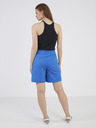Vero Moda Modré dámské kraťasy VERO MODA Zelda