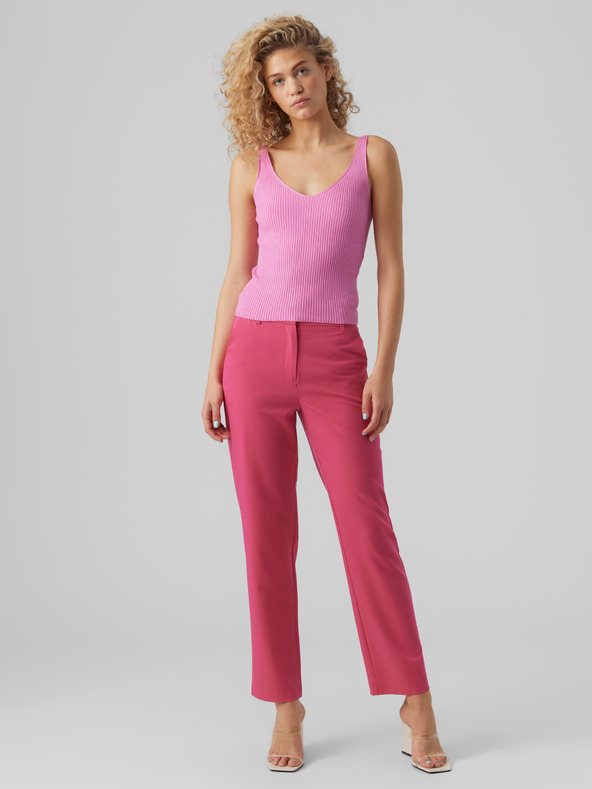 Vero Moda Růžové dámské tílko VERO MODA Glory