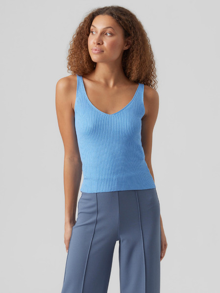 Vero Moda Modré dámské tílko VERO MODA Glory