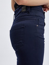 Orsay Tmavě modré dámské skinny fit kalhoty ORSAY