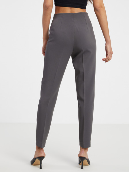 Vero Moda Šedé dámské kalhoty VERO MODA Sandy