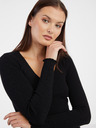 Vero Moda Černý dámský svetr VERO MODA Evie