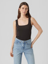 Vero Moda Černé dámské tílko VERO MODA Bianca