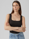 Vero Moda Černé dámské tílko VERO MODA Bianca