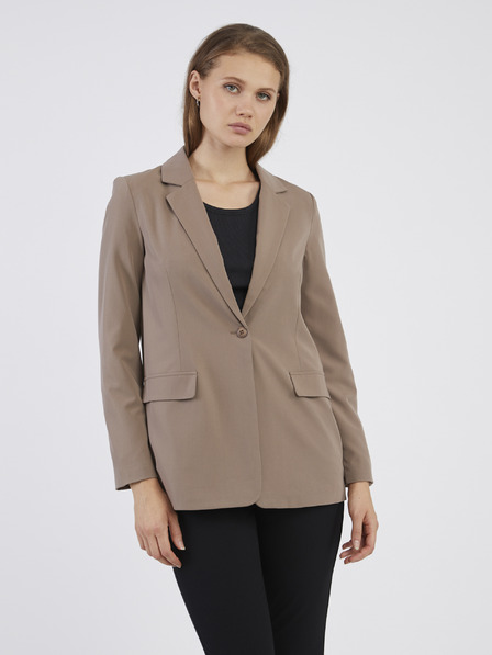 Vero Moda Hnědé dámské sako VERO MODA Zelda