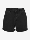 Vero Moda Černé dámské džínové kraťasy VERO MODA Zuri