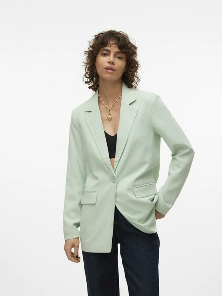 Vero Moda Světle zelené dámské sako Vero Moda Carmen