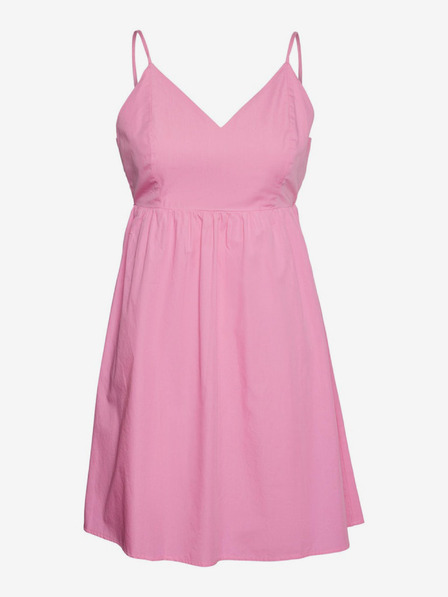 Vero Moda Růžové dámské šaty Vero Moda Charlotte