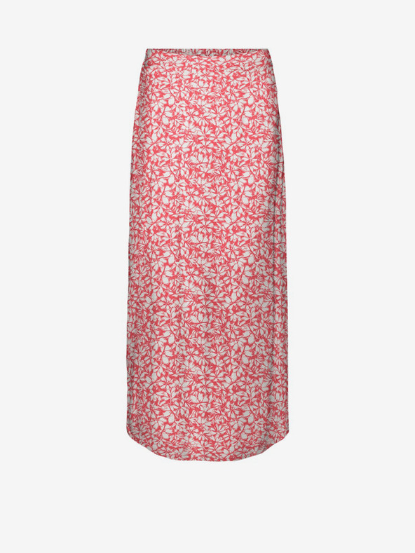 Vero Moda Bílo-červená dámská maxi sukně Vero Moda Menny