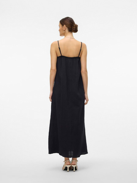 Vero Moda Černé dámské maxišaty Vero Moda Natali