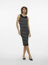 Vero Moda Černé dámské pruhované šaty Vero Moda Gizelle