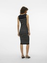 Vero Moda Černé dámské pruhované šaty Vero Moda Gizelle