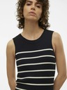 Vero Moda Černé dámské pruhované šaty Vero Moda Gizelle
