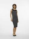 Vero Moda Černé dámské pruhované šaty Vero Moda Gizelle