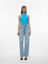 Vero Moda Modré dámské basic tílko Vero Moda Chloe