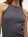 Vero Moda Tmavě šedé dámské basic tílko Vero Moda Chloe