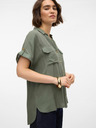 Vero Moda Zelená dámská košile Vero Moda Bumpy
