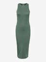AWARE by VERO MODA Zelené dámské pouzdrové basic šaty AWARE by VERO MODA Lavender