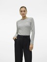 Vero Moda Černo-bílé dámské pruhované tričko Vero Moda Chloe