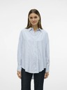 Vero Moda Modro-bílá dámská pruhovaná košile Vero Moda Nora